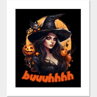 Buuhhhh-Halloween Haunt Posters and Art